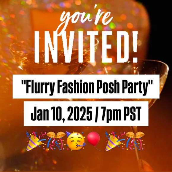 BellanBlue Handbags - You're Invited / "Flurry Fashion Posh Party" / Jan 10th / 7pm PST